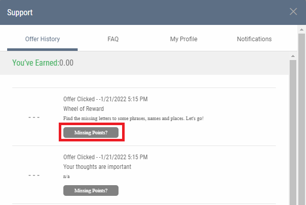 Adscendmedia Support 2 - Rewardy.io